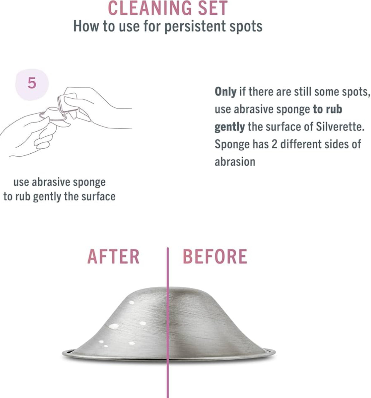 Silverette Nursing Cups Cleaning Kit