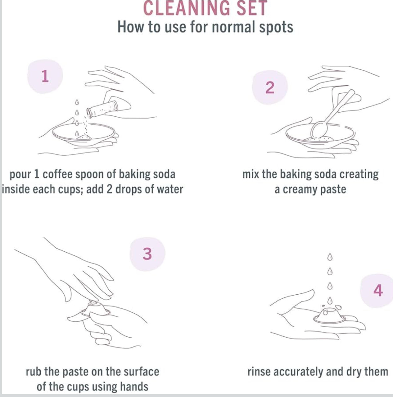 Silverette Nursing Cups Cleaning Kit