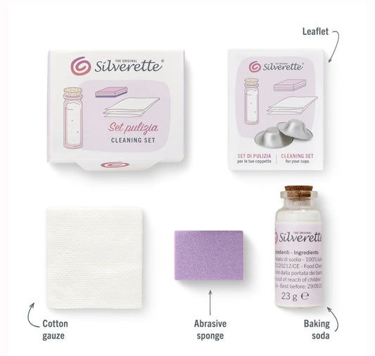 Silverette Nursing Cups Cleaning Kit