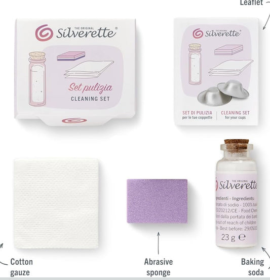 Silverette Nursing Cups Cleaning Kit